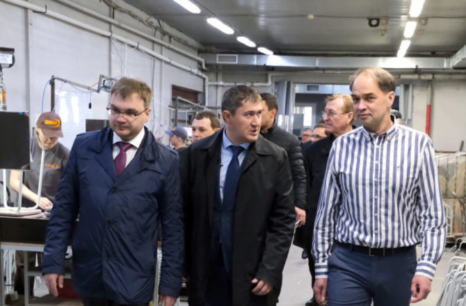 29 апреля в Соликамске с рабочим визитом побывал губернатор Прикамья Дмитрий Махонин